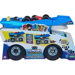PJ Masks - Vehículo transportador Coleccionables Y Mini Mundos