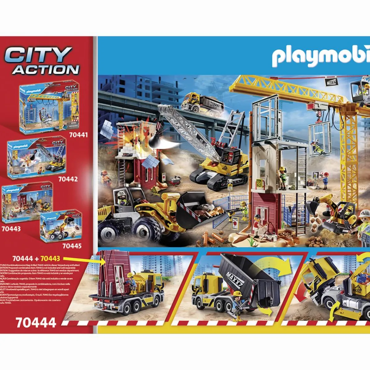 Online - Camión Construcción 70444 Juguetes De Construcción