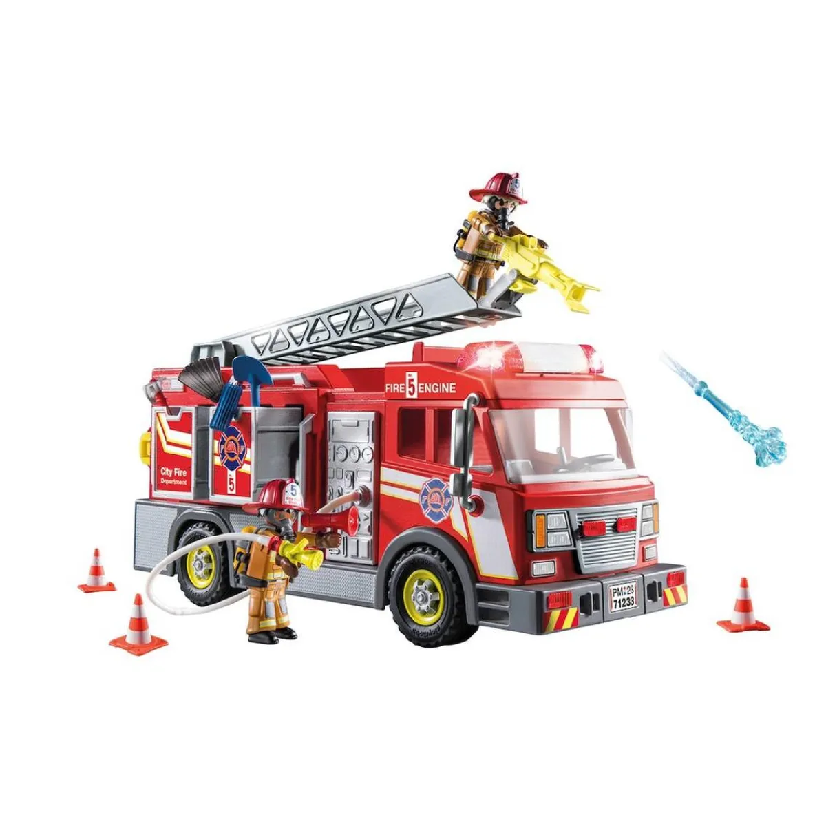Outlet - Camión de Bomberos City Action Juguetes De Construcción