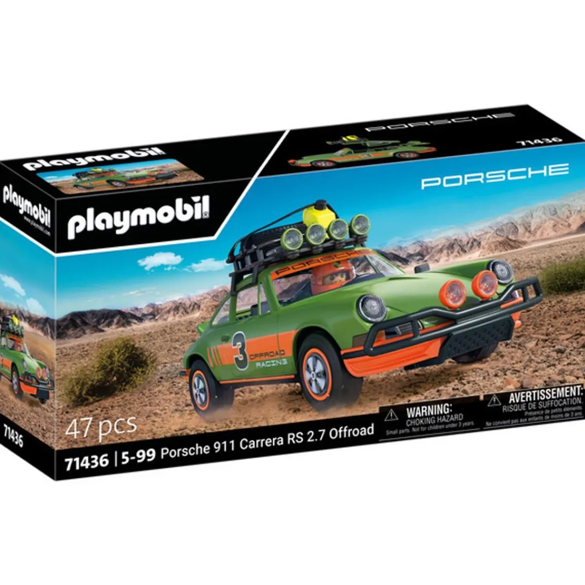 Clearance - Carrera Porsche 911 Offroad con Funciones y Accesorios ㅤ Juguetes De Construcción