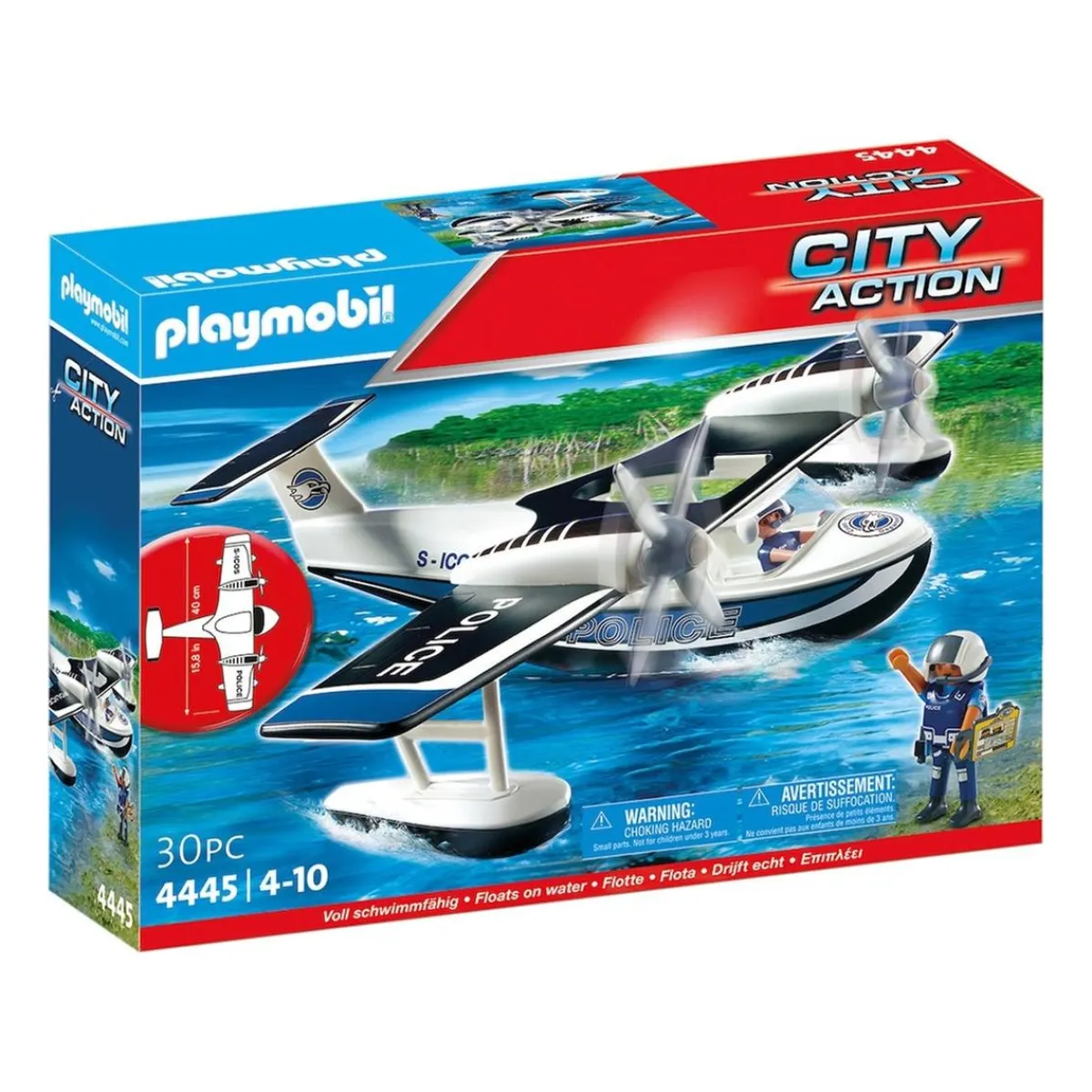 Outlet - Hidroavión de Rescate City Action ㅤ Juguetes De Construcción