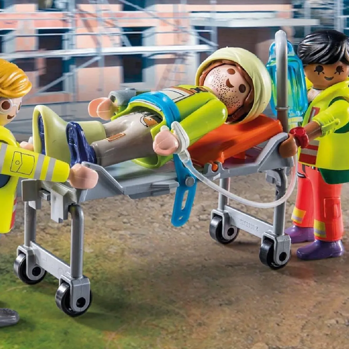 - City Life Ambulancia con luz y sonido ㅤ Juguetes De Construcción