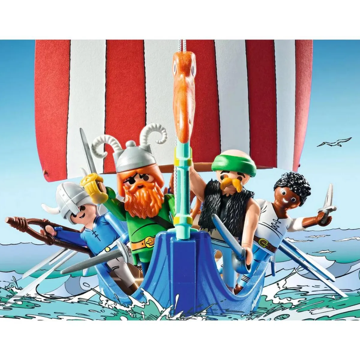 New Astérix - Barco Pirata Juguetes De Construcción