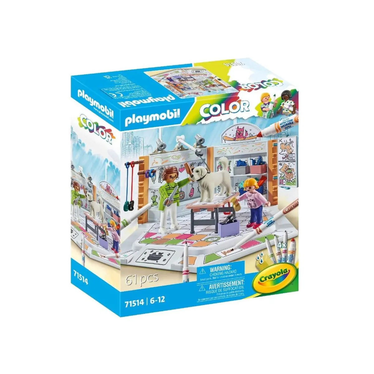 Clearance Color - Salón canino Juguetes De Construcción