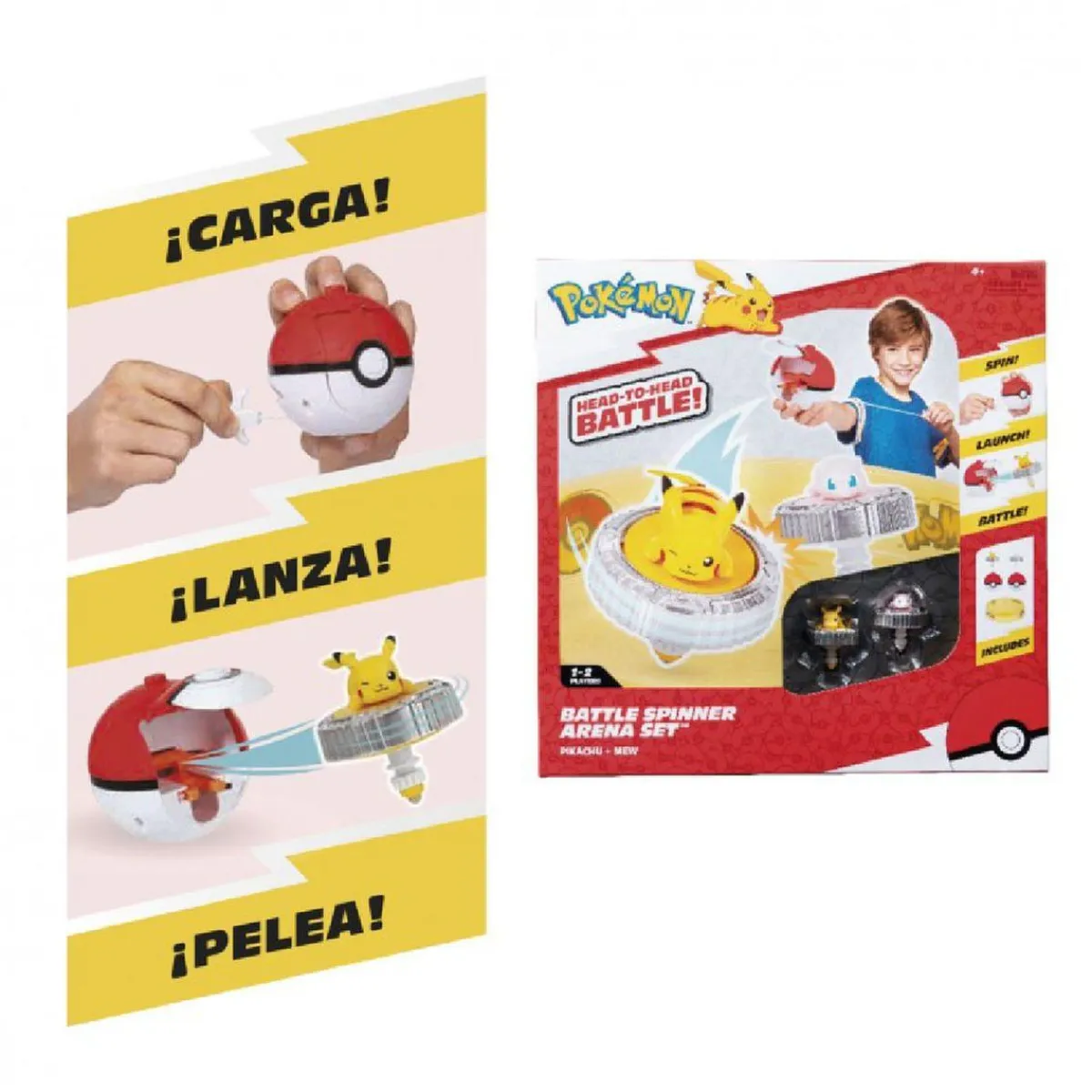 Pokémon - Arena de combate Battle Spinner*BIZAK Online