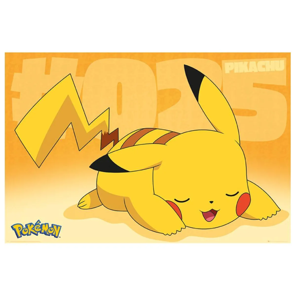 Pokémon - Póster Pikachu adormecido*ABYSSE CORP
