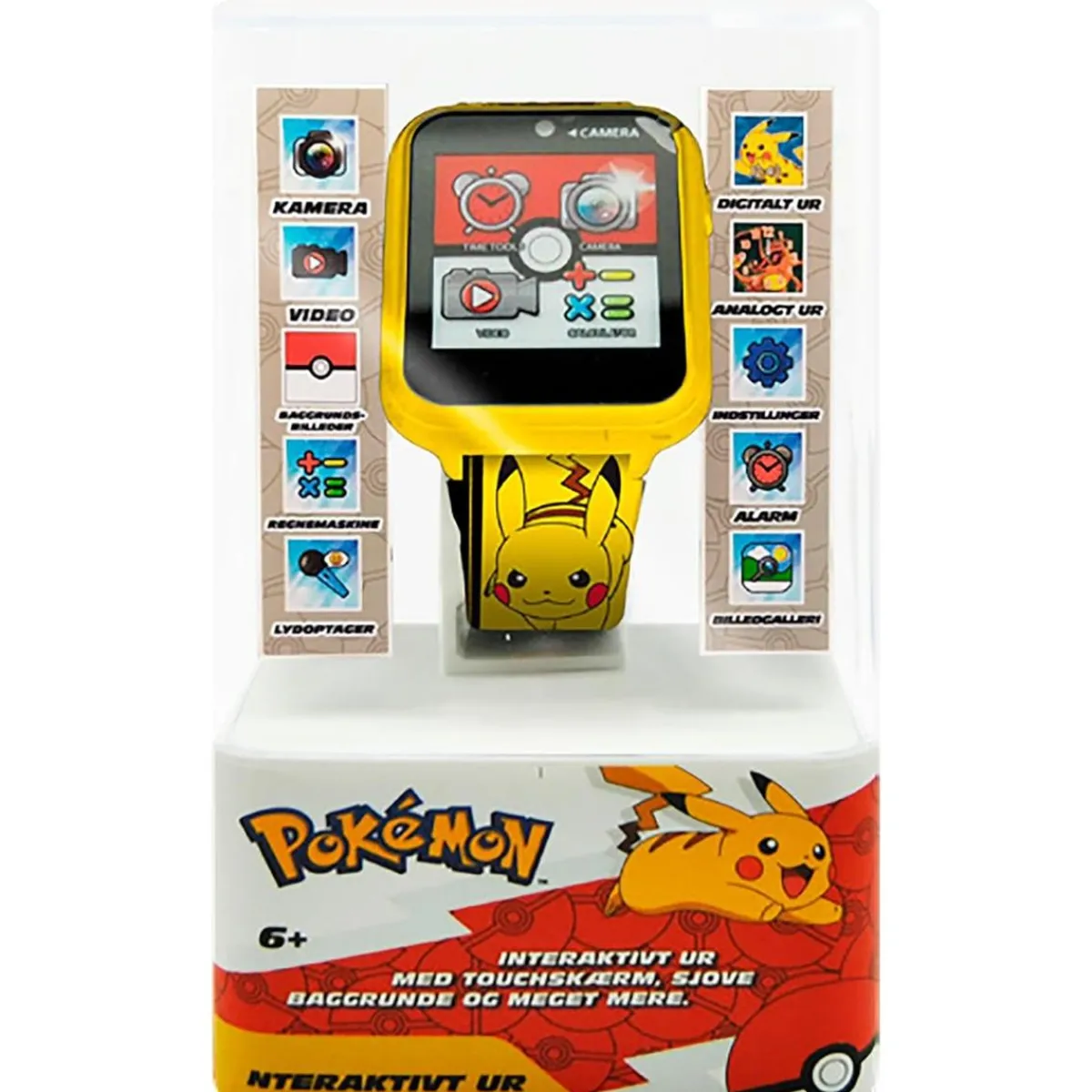 Pokémon - Reloj inteligente Pikachu*POKEMON New