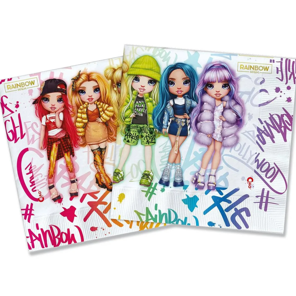 Rainbow High - Pack 20 servilletas*TOYS "R" US Best
