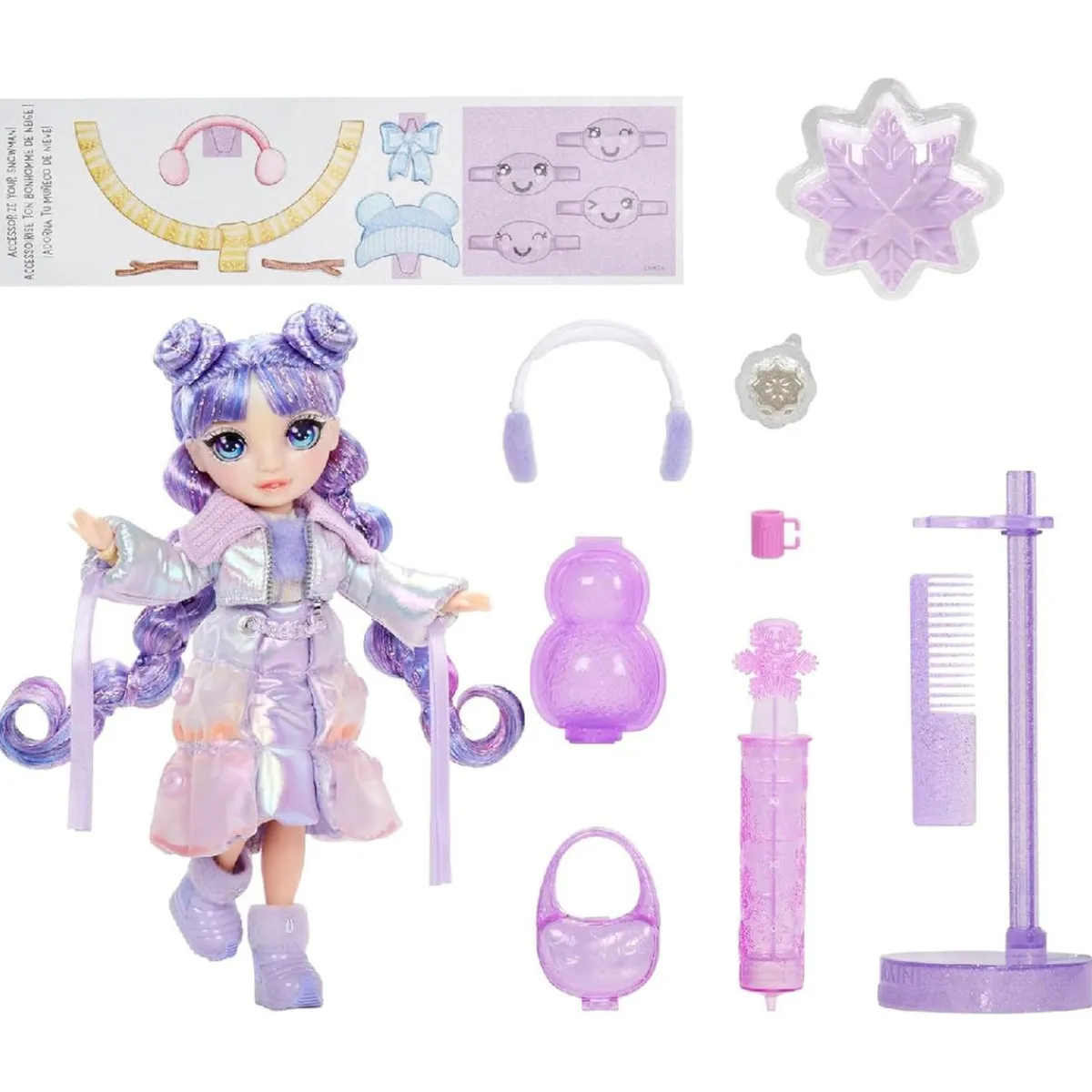 Rainbow High - Violet Willow - Muñeca Winter Wonderland*RAIMBOW HIGH Hot