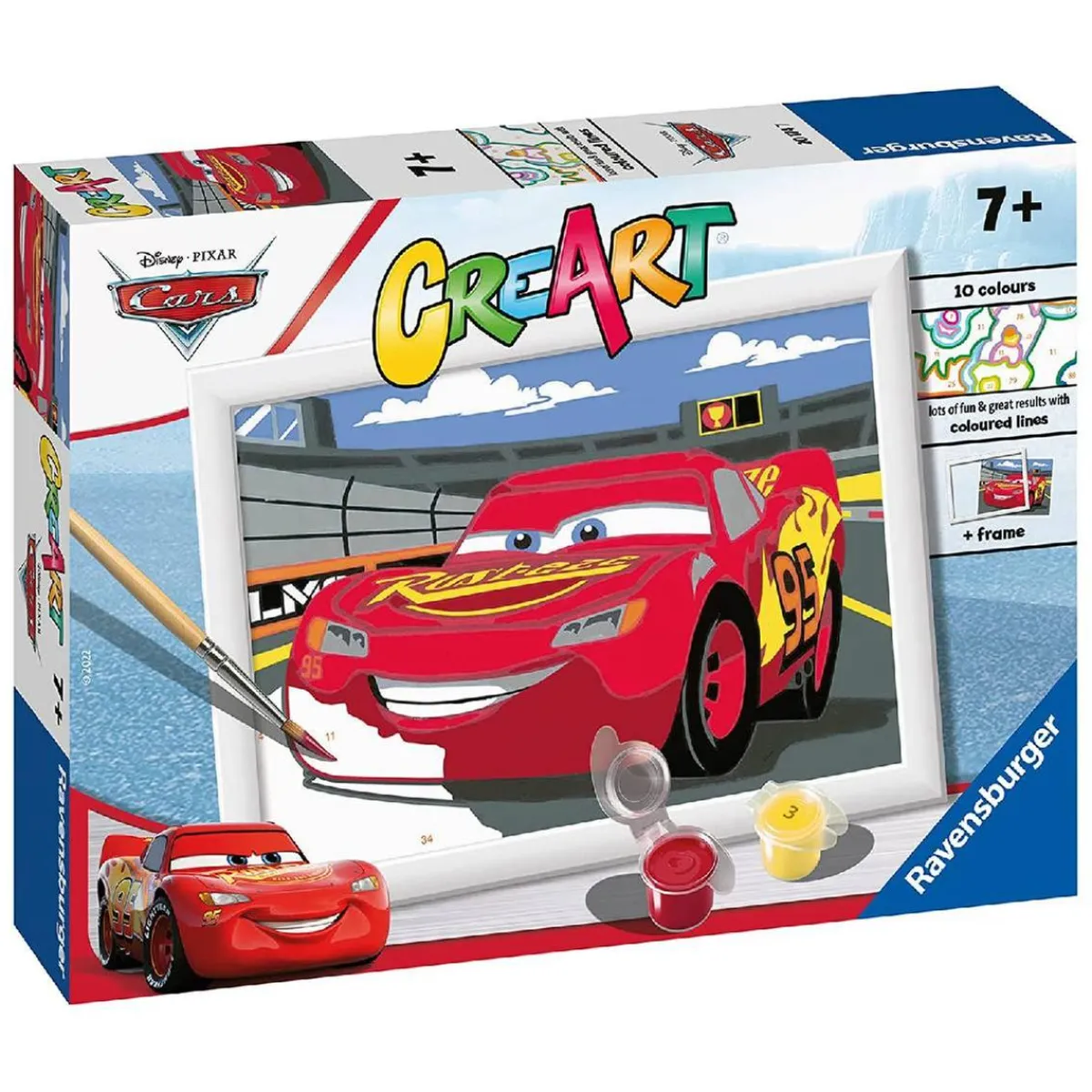Sale Ravensburger - Cars - Rayo McQueen CreArt Arte Y Manualidades