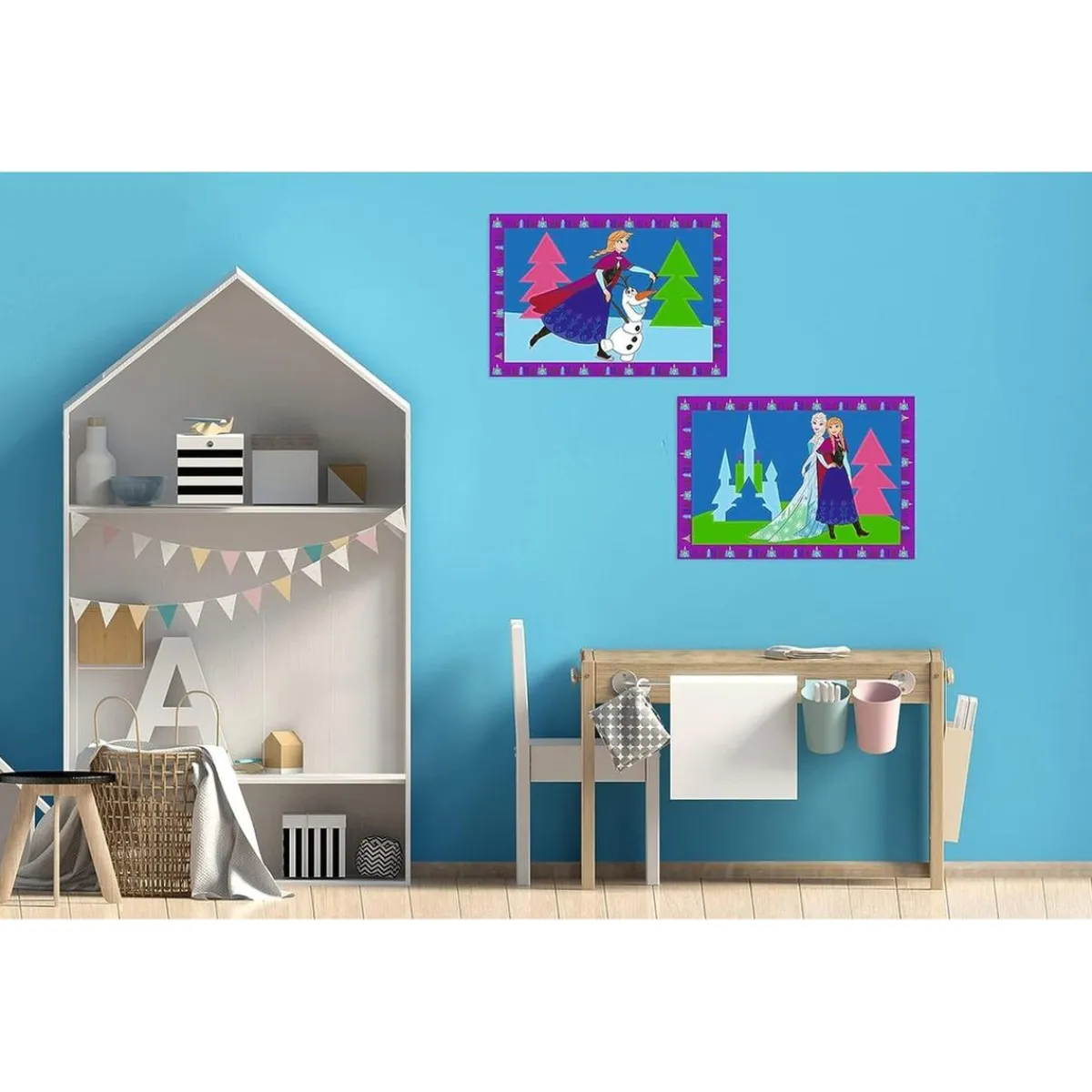 Discount Ravensburger - Frozen - Kit de pintura por números Frozen serie Junior ㅤ Arte Y Manualidades