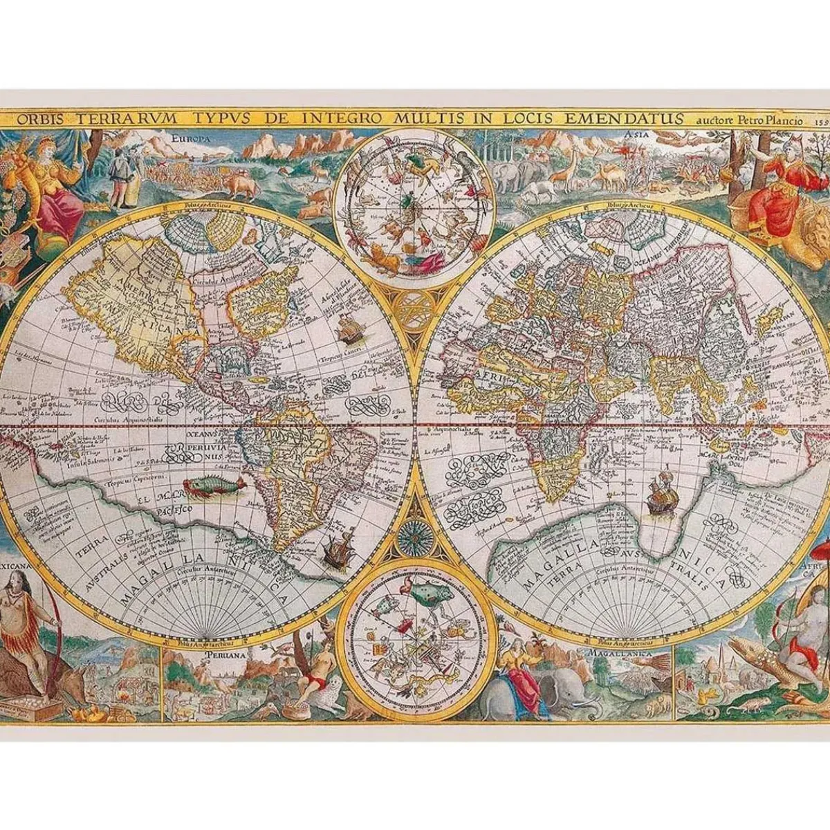 Ravensburger - Puzzle 1500 piezas Mapa Mundi 1594*RAVENSBURGER IBÉRICA Hot