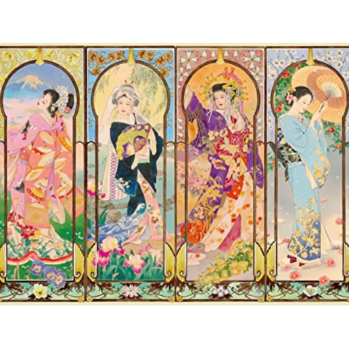 New Ravensburger - Puzzle Arte Mil Piezas Cuatro Estaciones ㅤ Juegos Y Puzzles