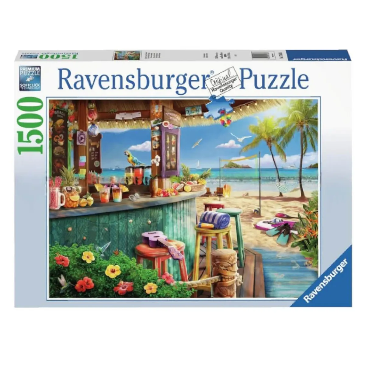 Ravensburger - Quiosco de la playa - Puzzle 1500 piezas*RAVENSBURGER IBÉRICA Best