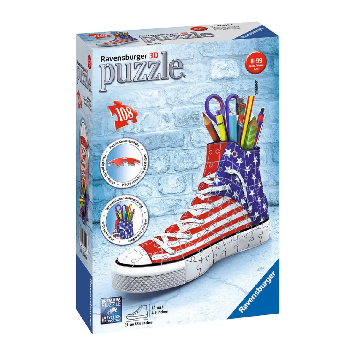 Ravensburger - Sneaker - Puzzle 3D 108 Piezas (varios modelos)*JEUX RAVENSBURGER Sale