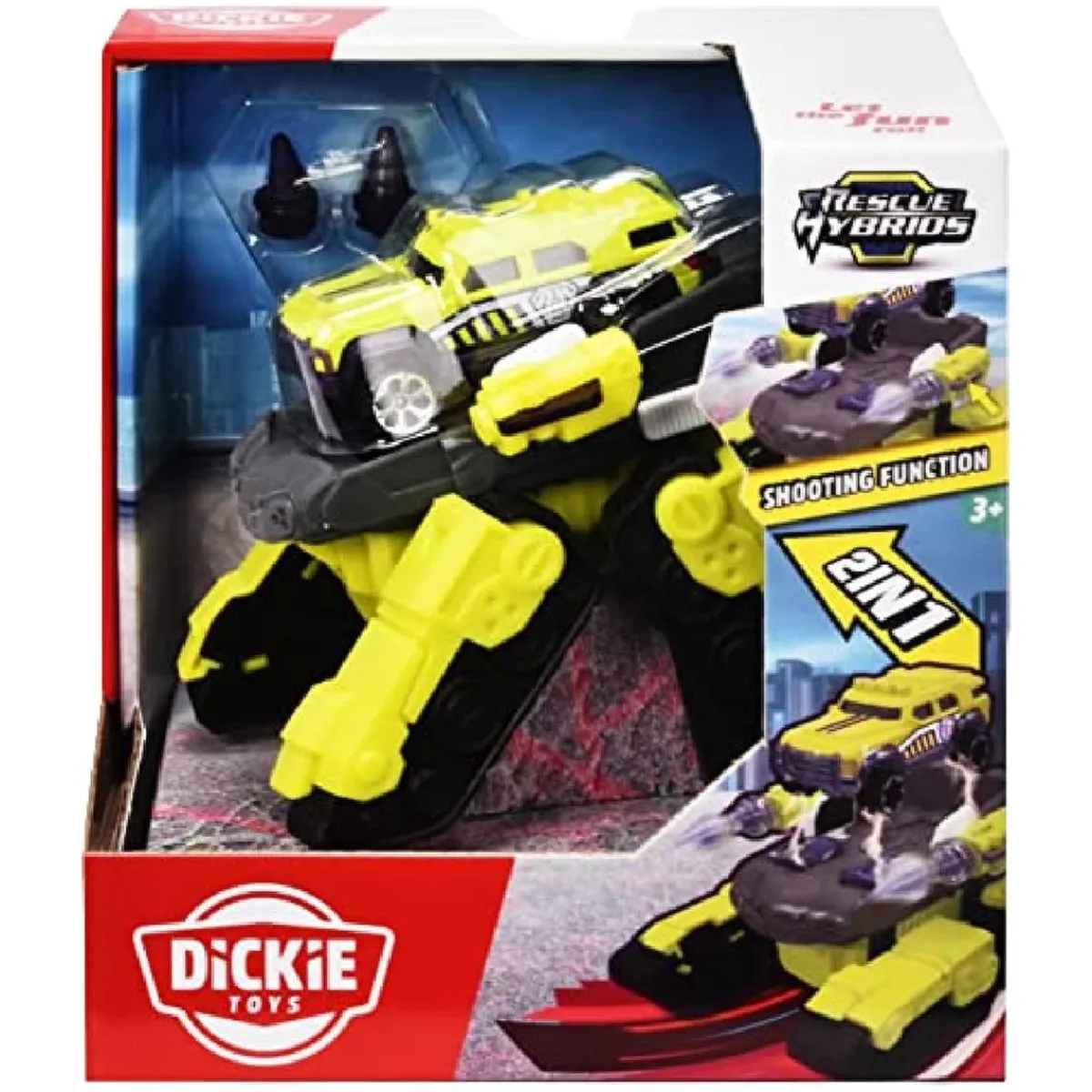 Discount Rescue Hybrids - Vehículo Spider Tank 2 en 1 Vehículos Y Circuitos