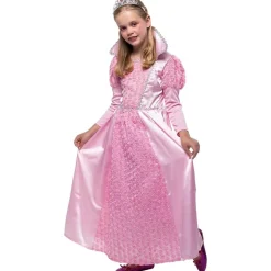 Outlet - Disfraz Princesa con Rosas y Tiara Plateada XS ㅤ Disfraces|Halloween