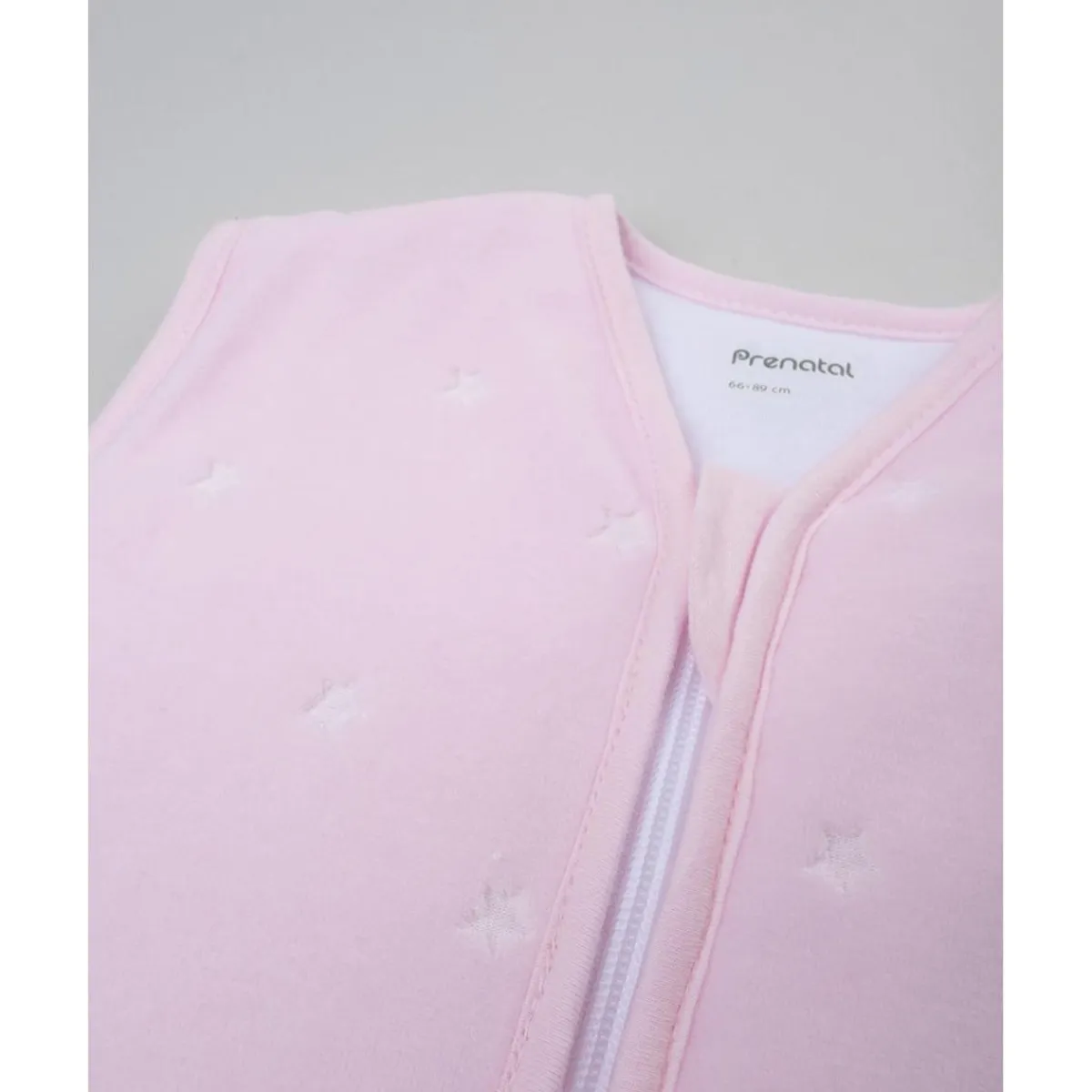 Saco de dormir bebé niña en terciopelo rosa con estrellas TOG 3*Prenatal Discount