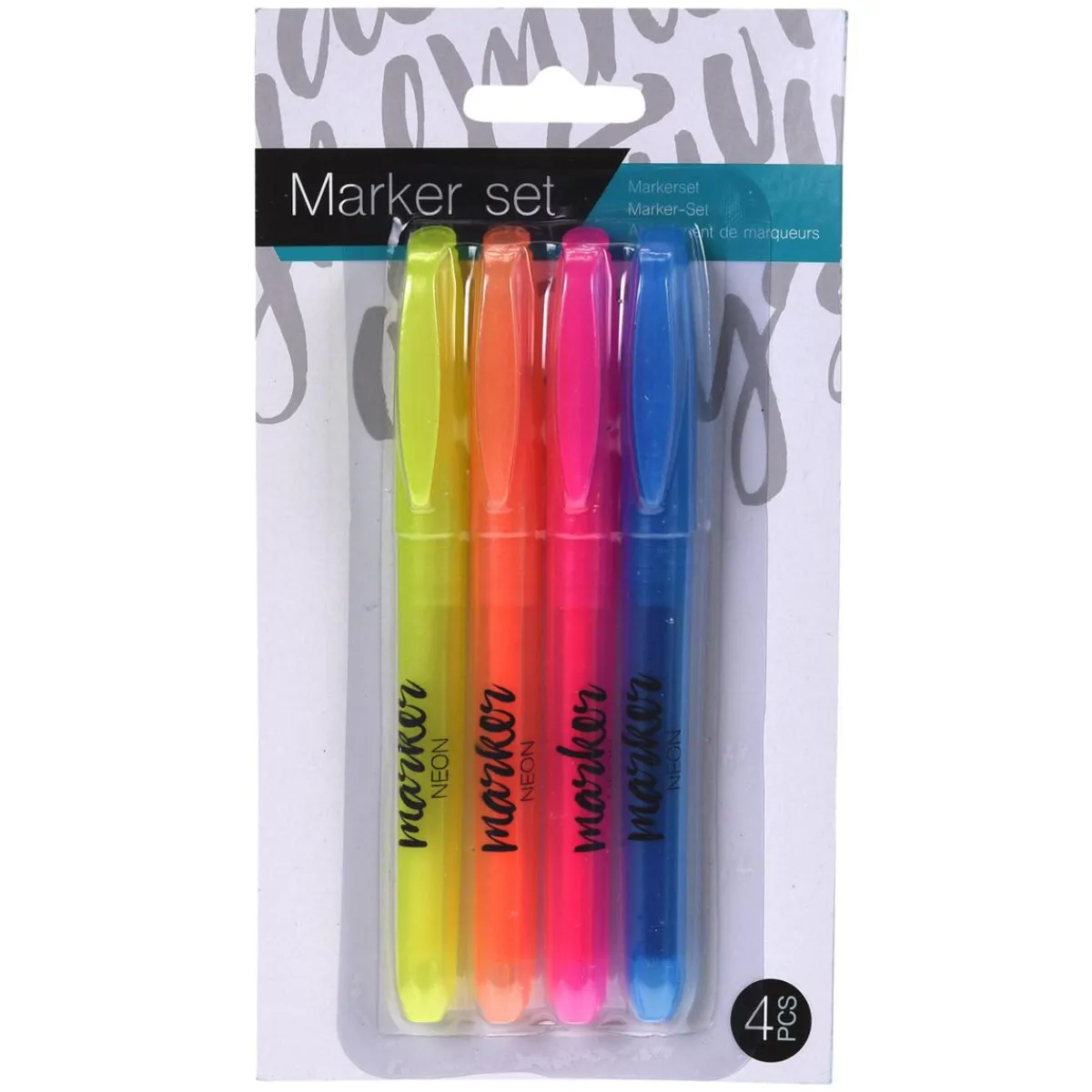 Set 4 boligrafos fluorescentes*TOYS "R" US New