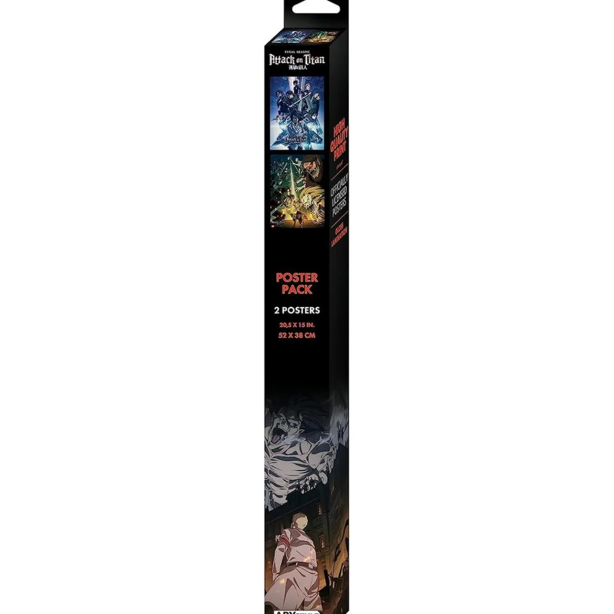 Set Chibi de posters Ataque a los Titanes*ABYSSE CORP Discount