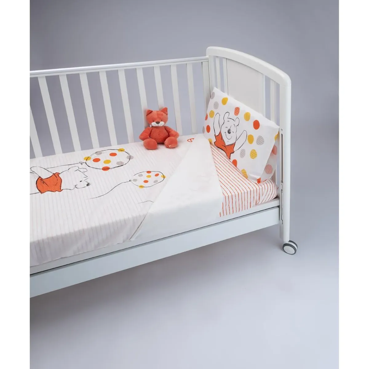 Set de cama unisex "Winnie The Pooh" de 3 piezas*Prenatal