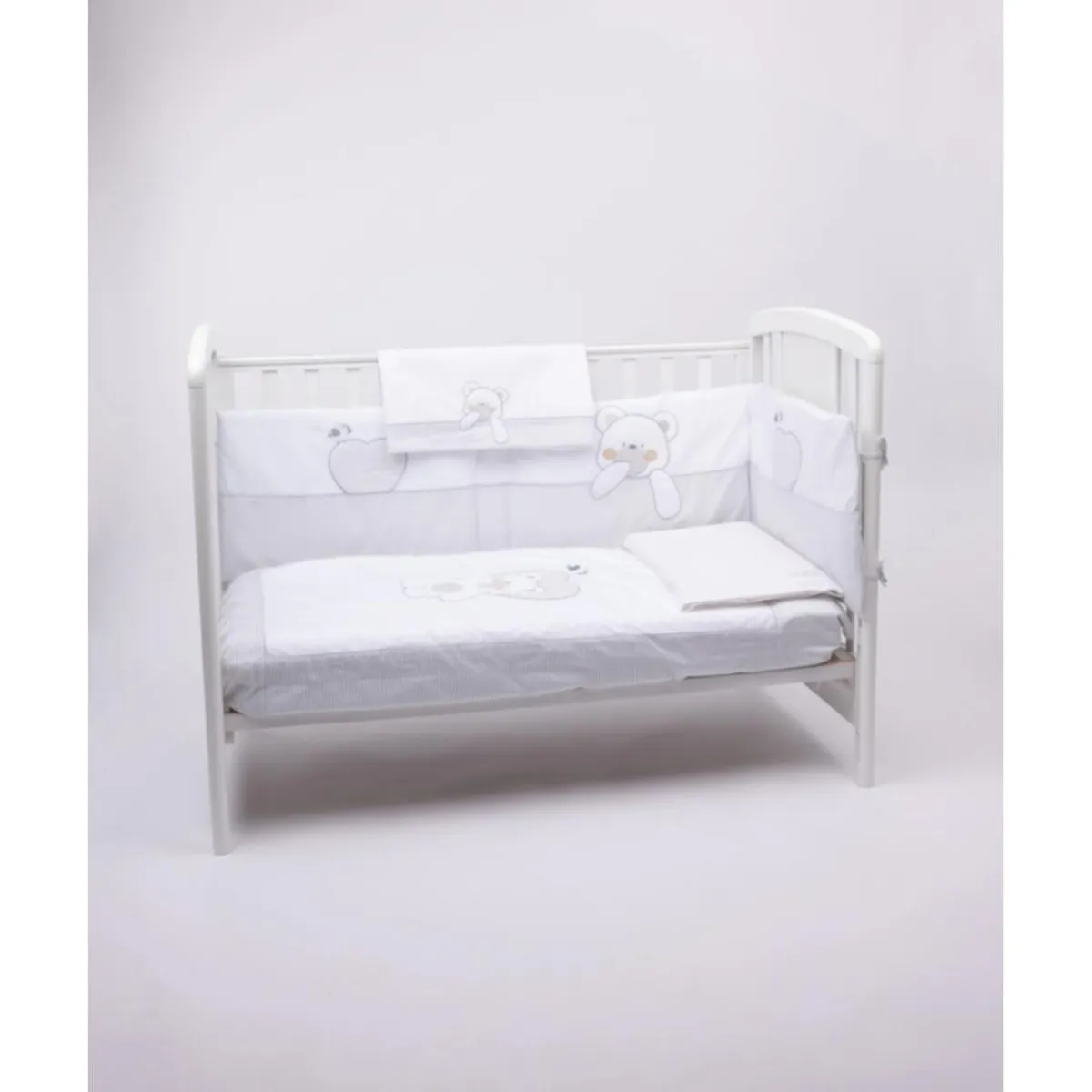Clearance Set de Cuna 4 Piezas "Osito" Ropa De Cama·Sábanas Y Mantas|Recién Nacido·Ropa De Cama
