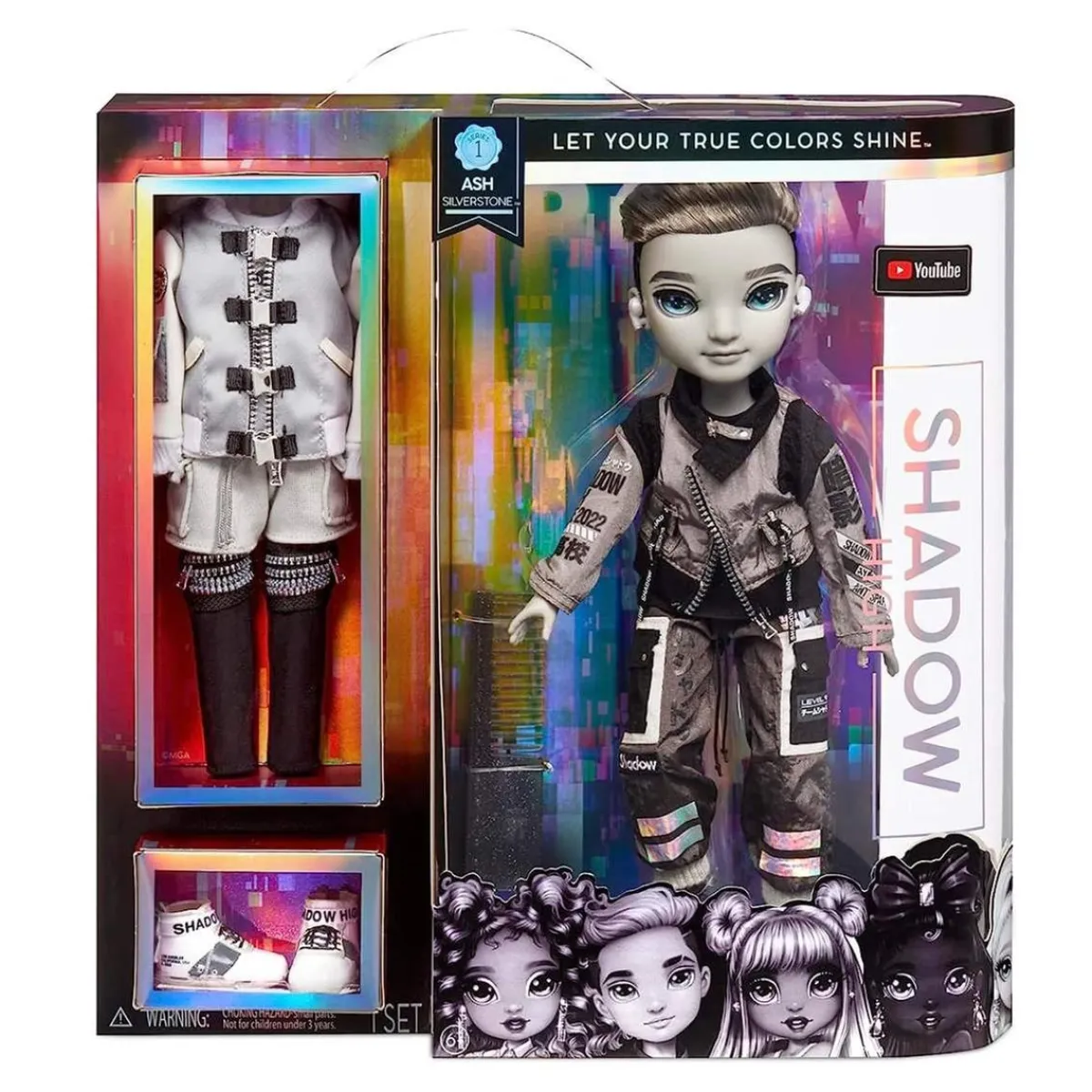 Shadow High - Ash Silverstone*RAINBOW HIGH New