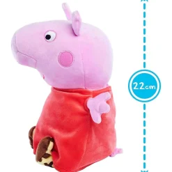 Discount Simba - Peppa Pig - Peluche con sonido Peppa Pig, suave y agradable, 25-33 cm ㅤ Coleccionables Y Mini Mundos