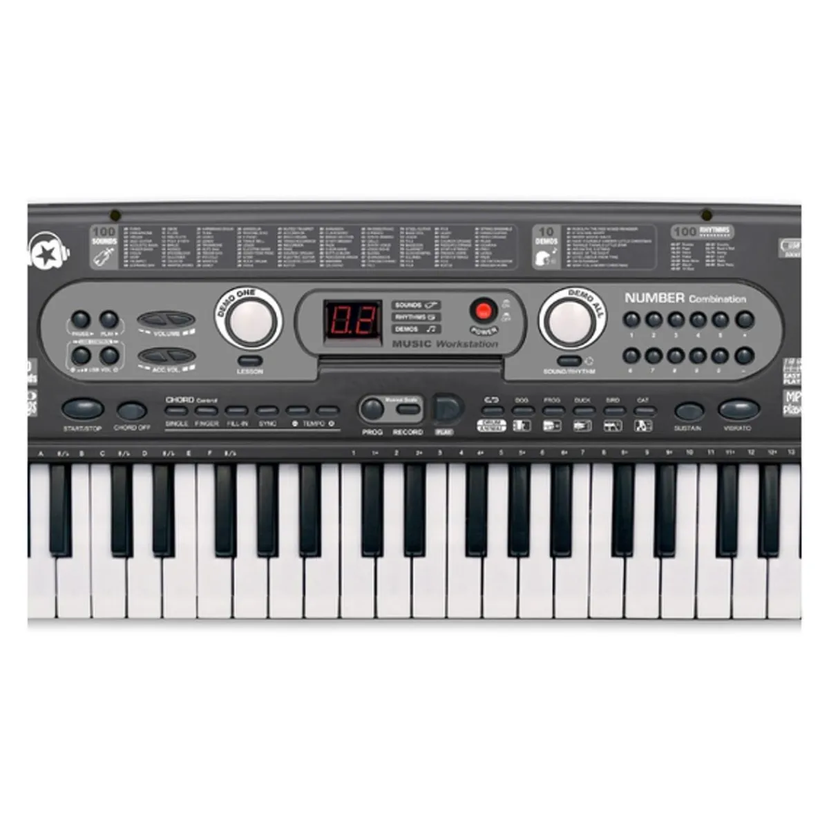 Sintetizador de teclado 54 teclas USB ㅤ*MUSICSTAR Best