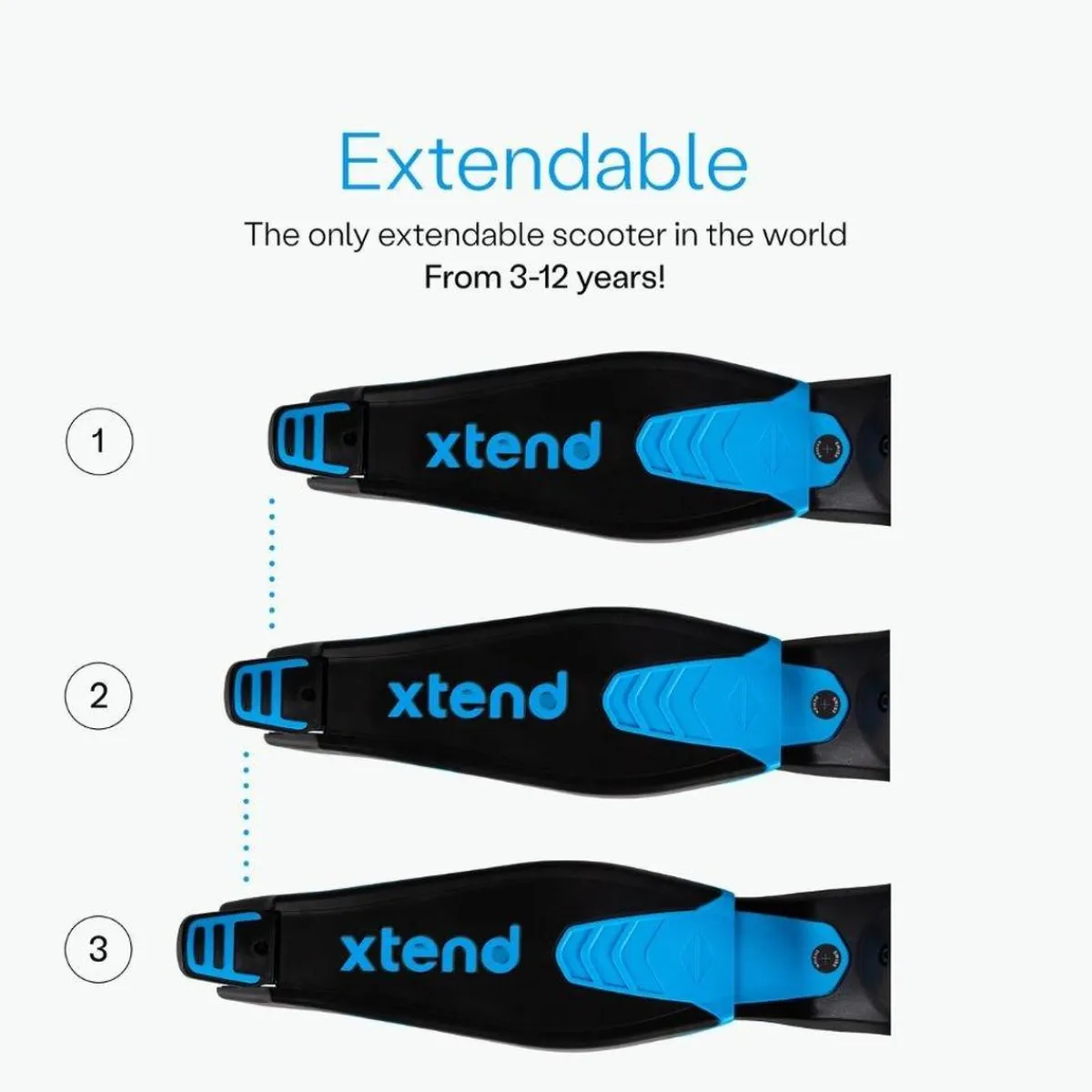 Clearance Xtend Scooter Blue Motos Y Triciclos