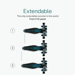 Online Xtend Scooter+Ride On Teal Motos Y Triciclos