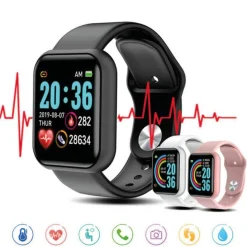 Online Smartwatch Reloj inteligente L8 blanco humo Electrónicos