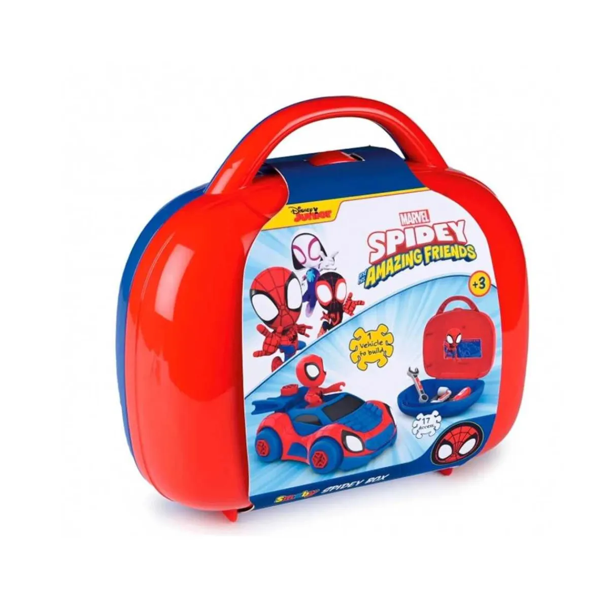 Best - Maletín de herramientas para construir coche Spidey ㅤ Coleccionables Y Mini Mundos