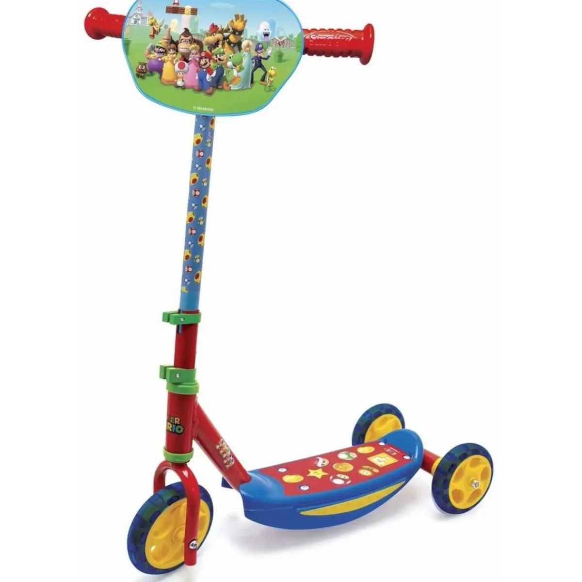 Sale - Super Mario - Patinete de 3 ruedas temático Super Mario Motos Y Triciclos