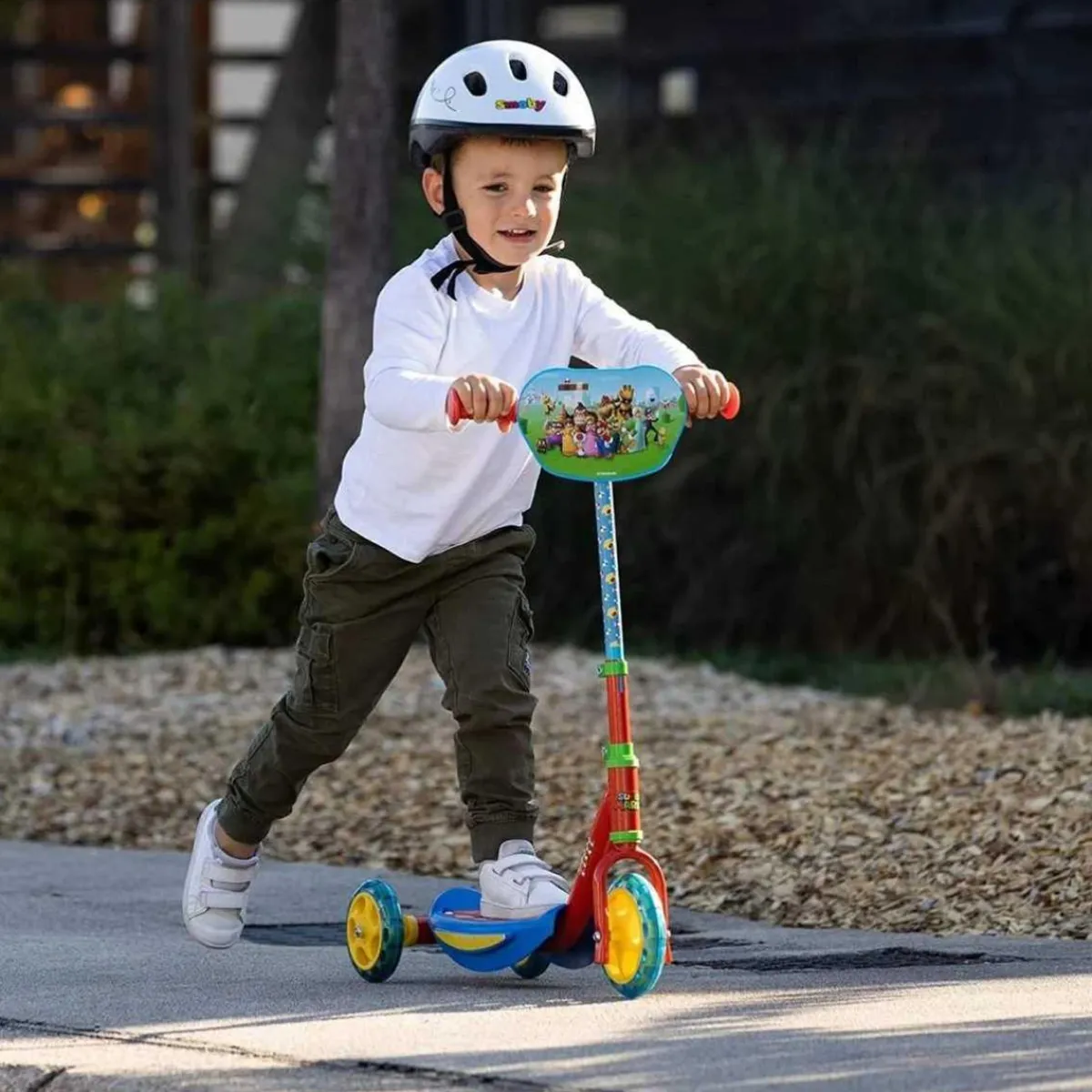 Sale - Super Mario - Patinete de 3 ruedas temático Super Mario Motos Y Triciclos