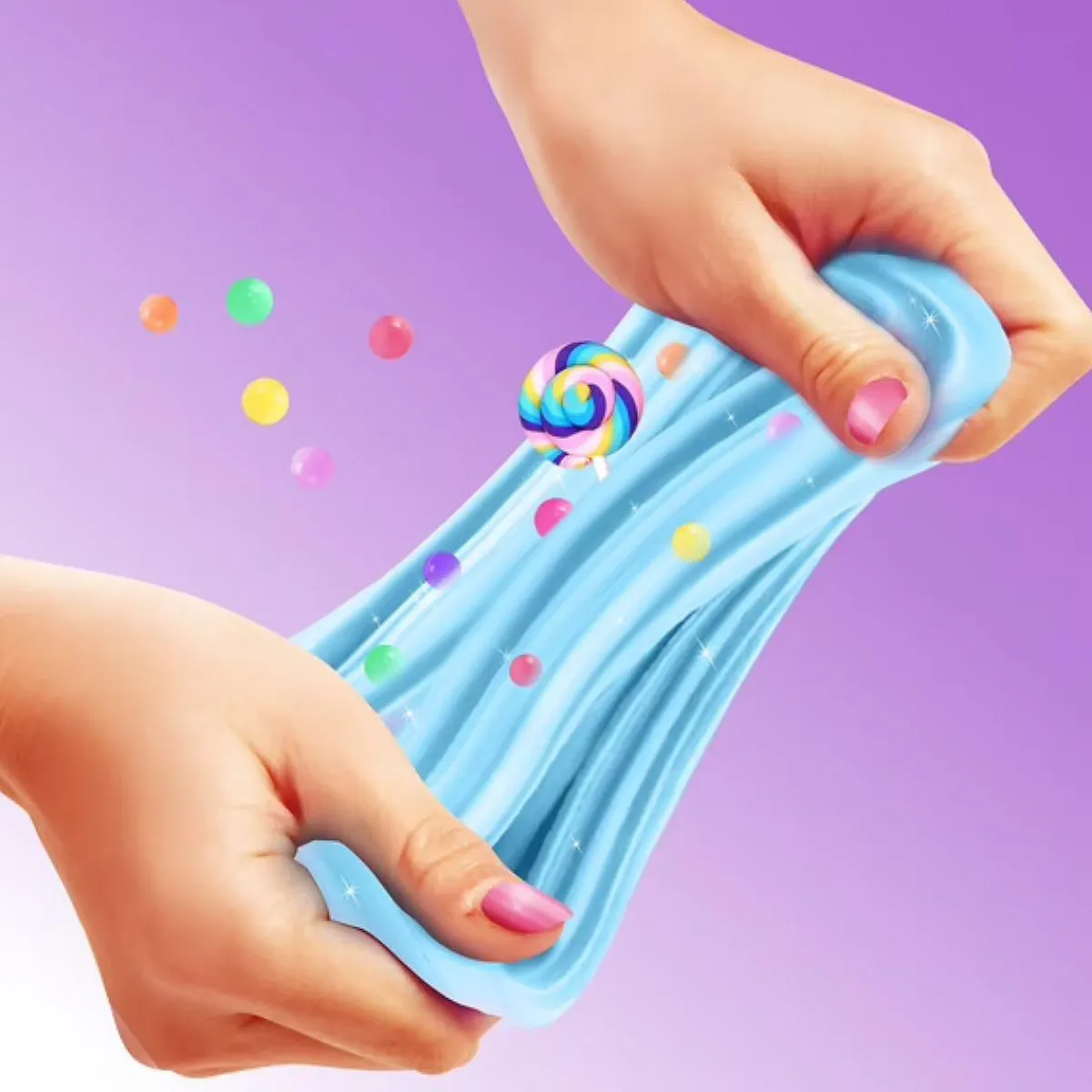 New So Slime - Fábrica de slime Fluffy Pop Arte Y Manualidades