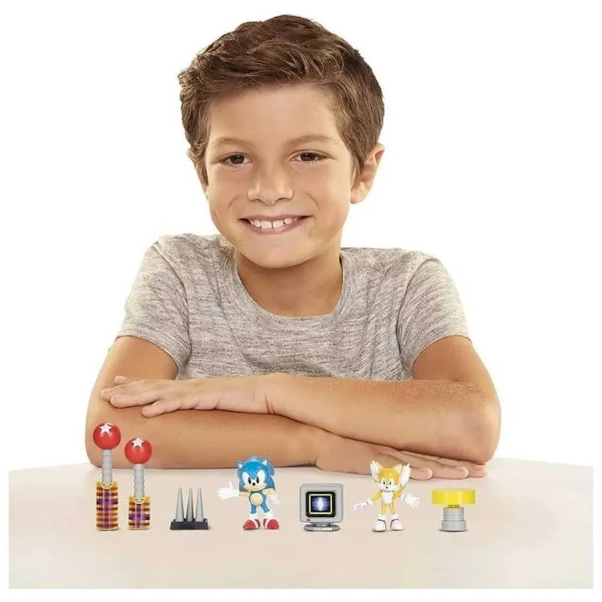 Sonic - Set diorama Sonic con figuras y sonido ㅤ*JAKKS Discount
