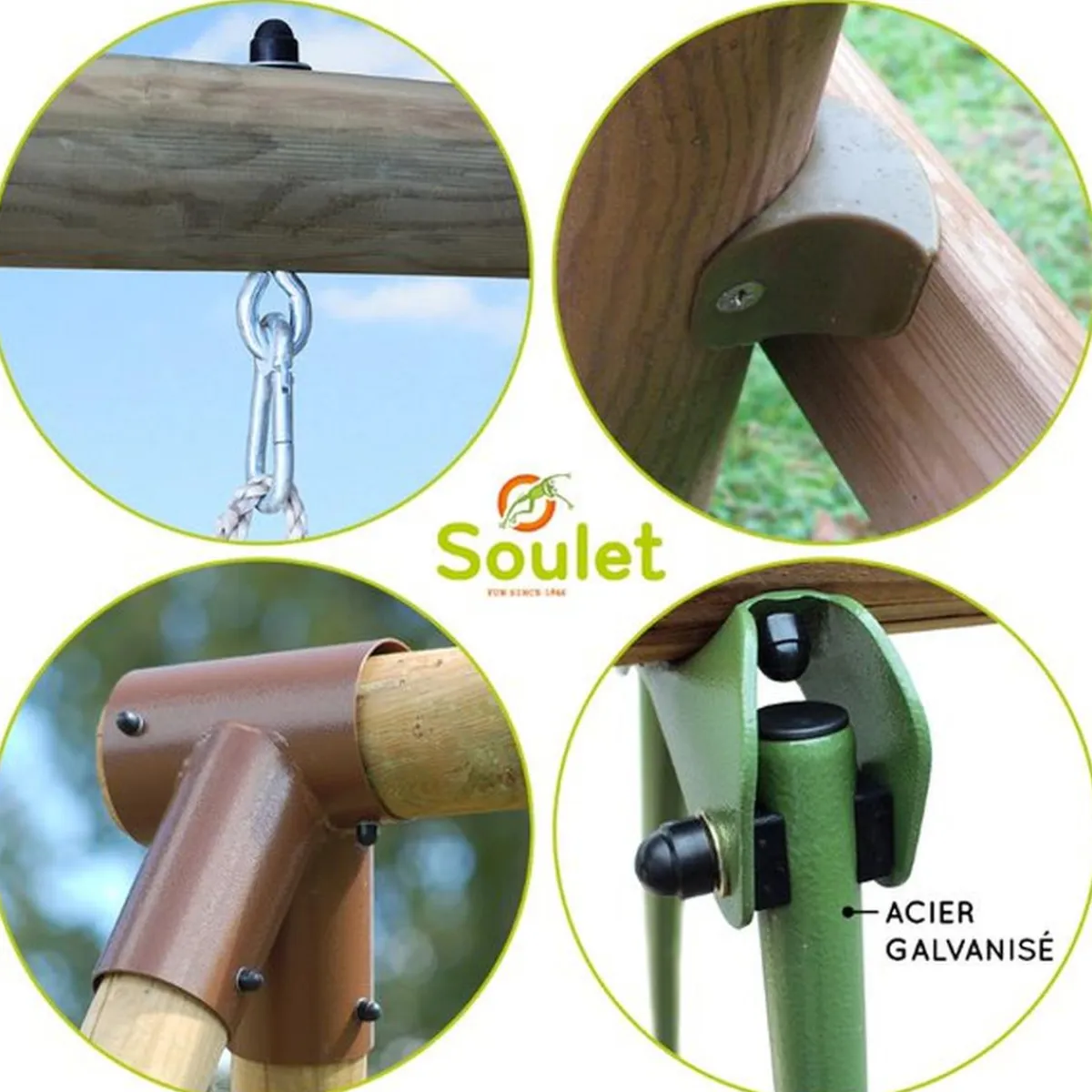 - Columpio de madera Violette*SOULET Best