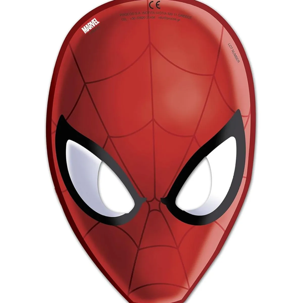 Spider-man - 6 Máscaras de Superhéroe en Papel ㅤ*SPIDERMAN Sale