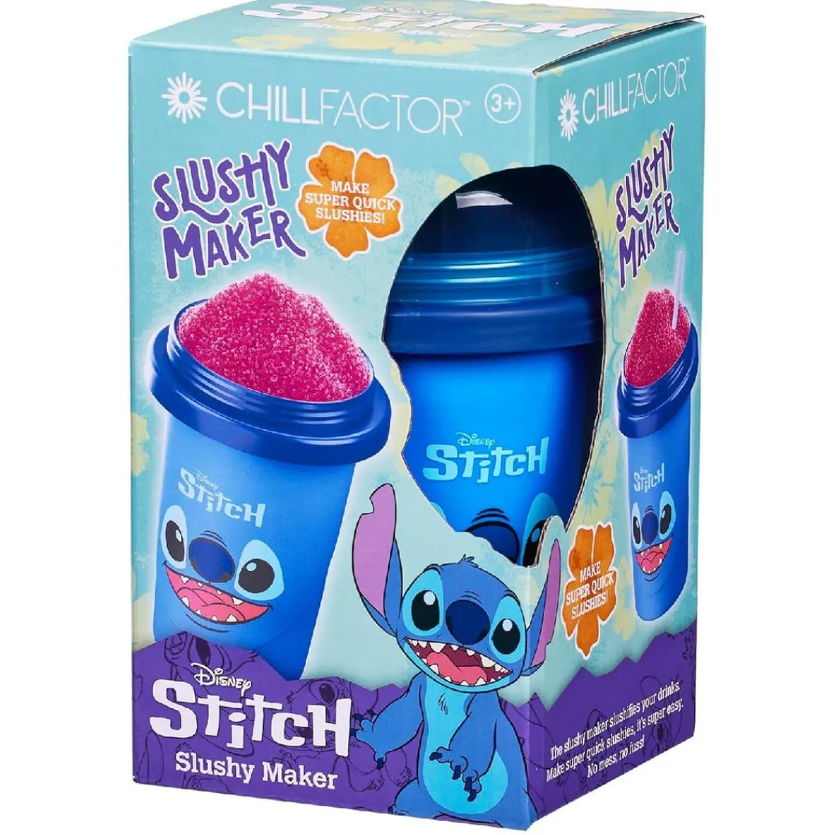 Stitch - Vaso para granizado Chillfactor (Varios modelos)*BANDAI New