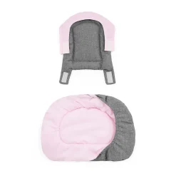 Clearance - Cojín reversible para trona Nomi - Gris/Rosa Tronas·Accesorios Tronas