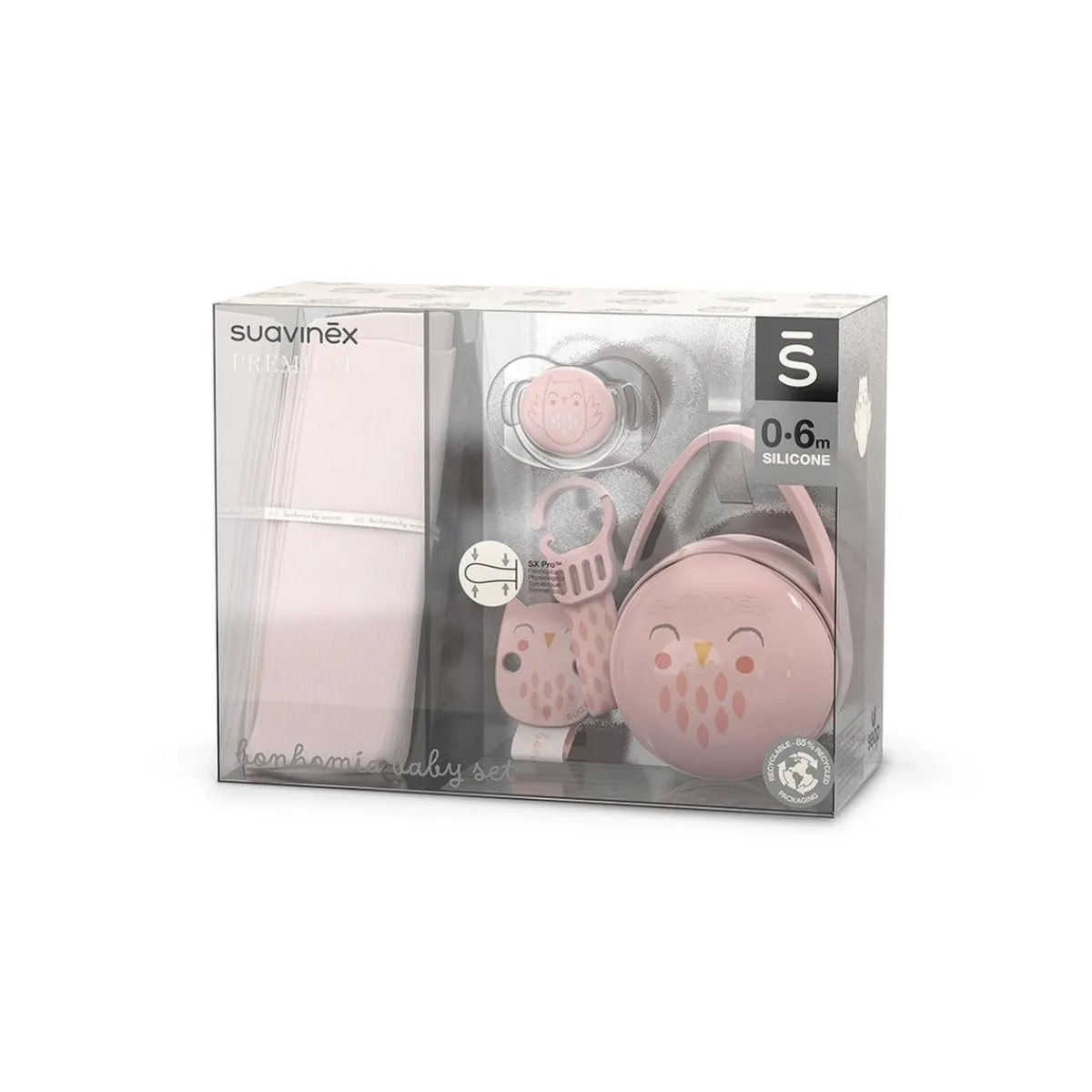 - Pack de regalo premium para bebés - Bonhomia rosa*SUAVINEX Outlet