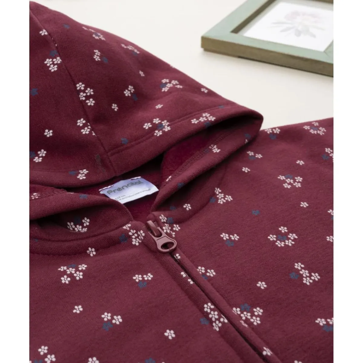 Online Sudadera burdeos con estampado de flores para niña Niña 2-10 Años·Jerséis Y Sudaderas|Niña·Niña 2-10 Años