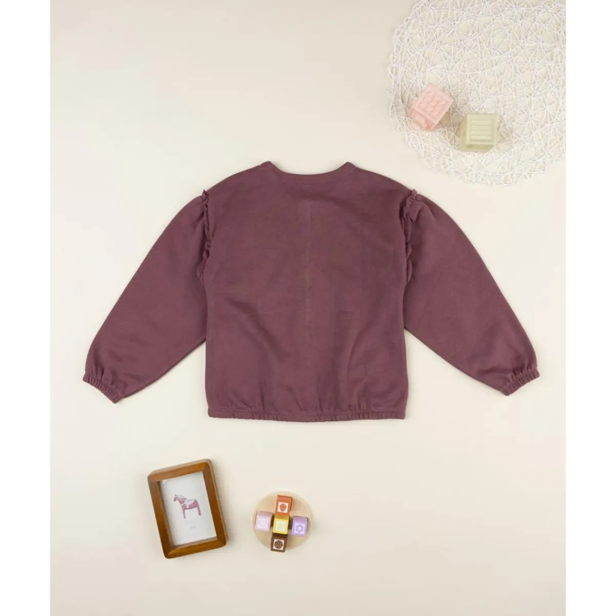 New Sudadera de niña rosa con estampado Love Niña·Niña 2-10 Años|Niña 2-10 Años·Jerséis Y Sudaderas