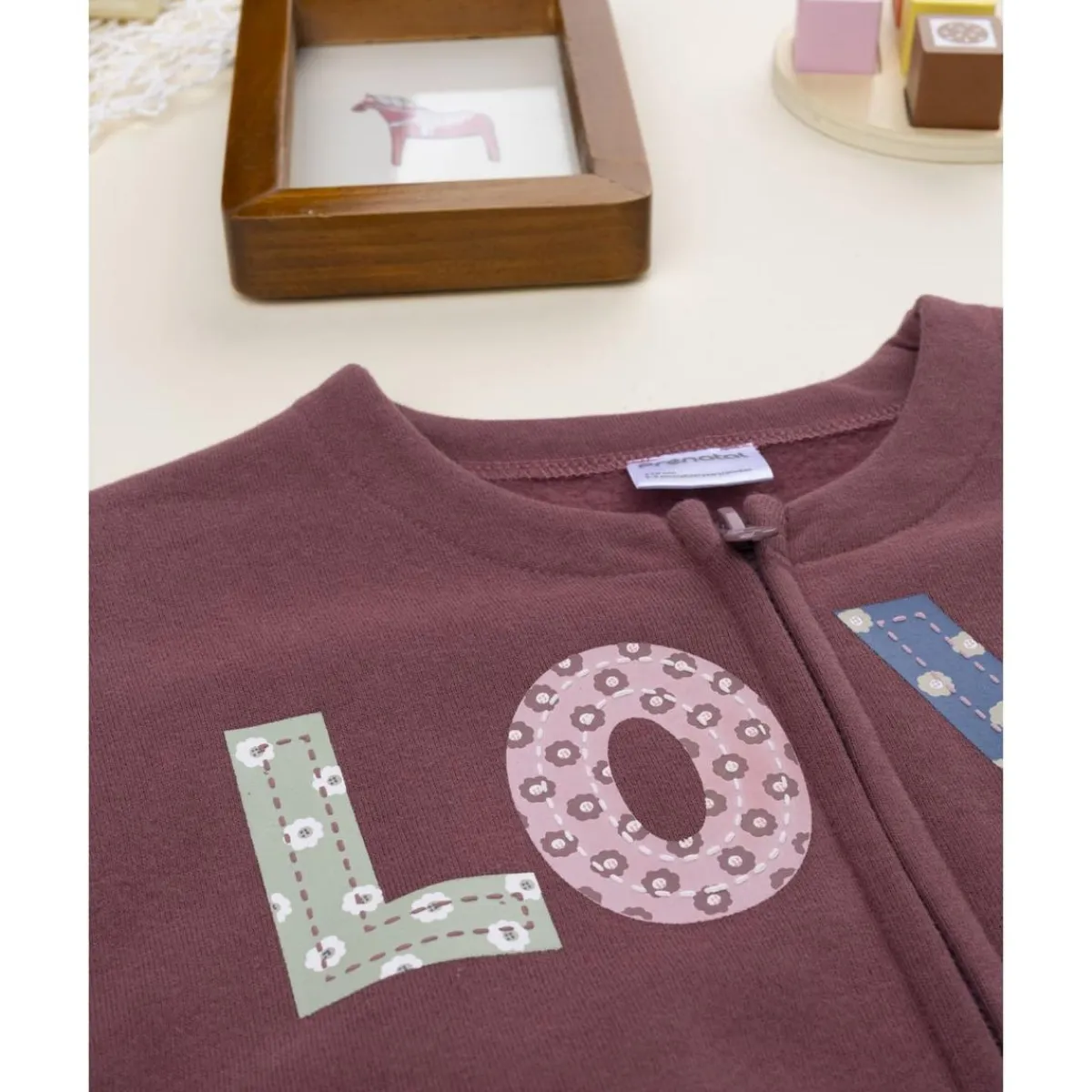 New Sudadera de niña rosa con estampado Love Niña·Niña 2-10 Años|Niña 2-10 Años·Jerséis Y Sudaderas