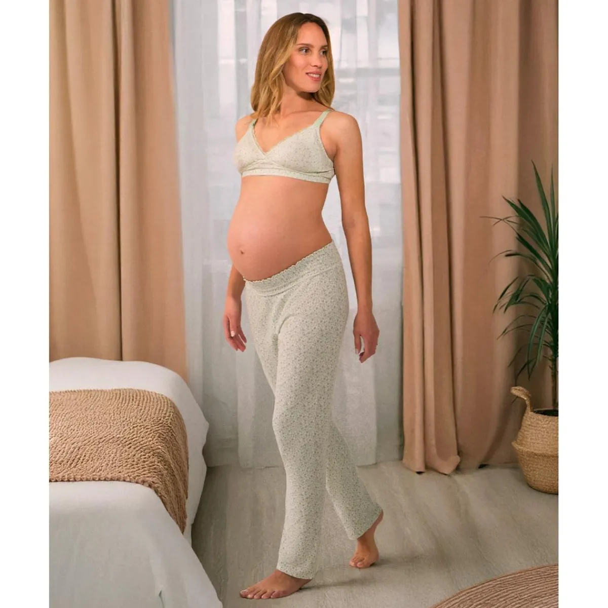 Outlet Sujetador de lactancia con estampado floral Premamá·Íntimo Y Noche|Íntimo Y Noche·Sujetadores Lactancia
