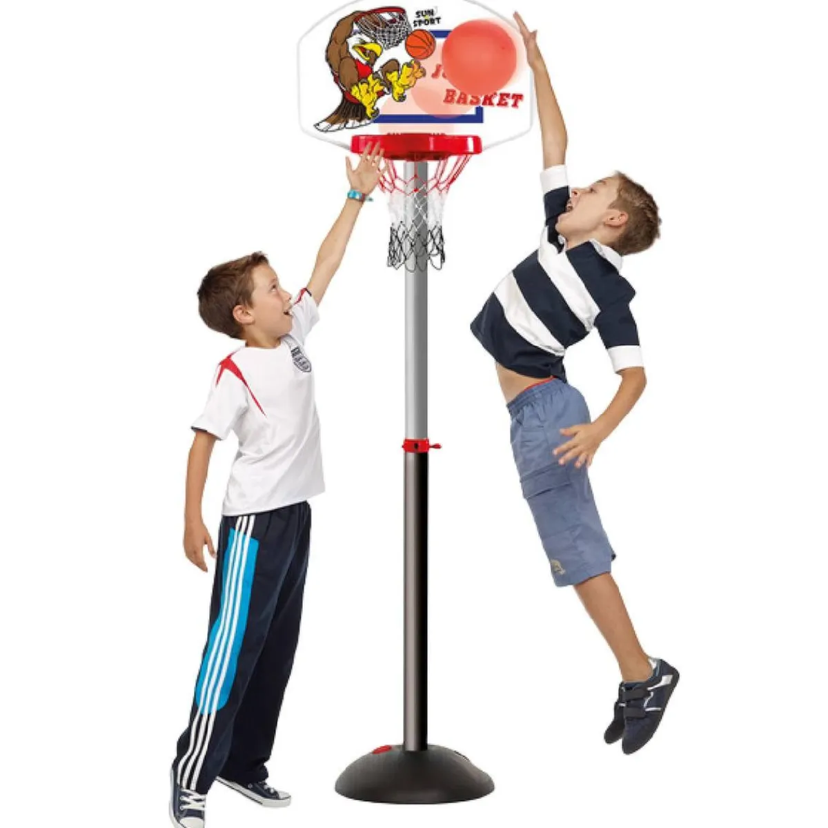 & Sport - Canasta baloncesto de pie ajustable*SUN