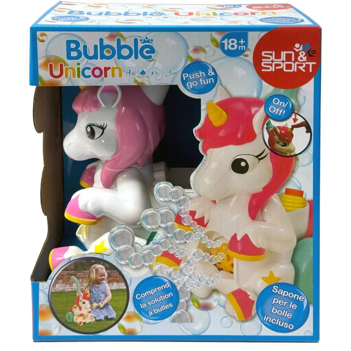 Hot Sun & Sport - Unicornio pompitas Juguetes De Verano