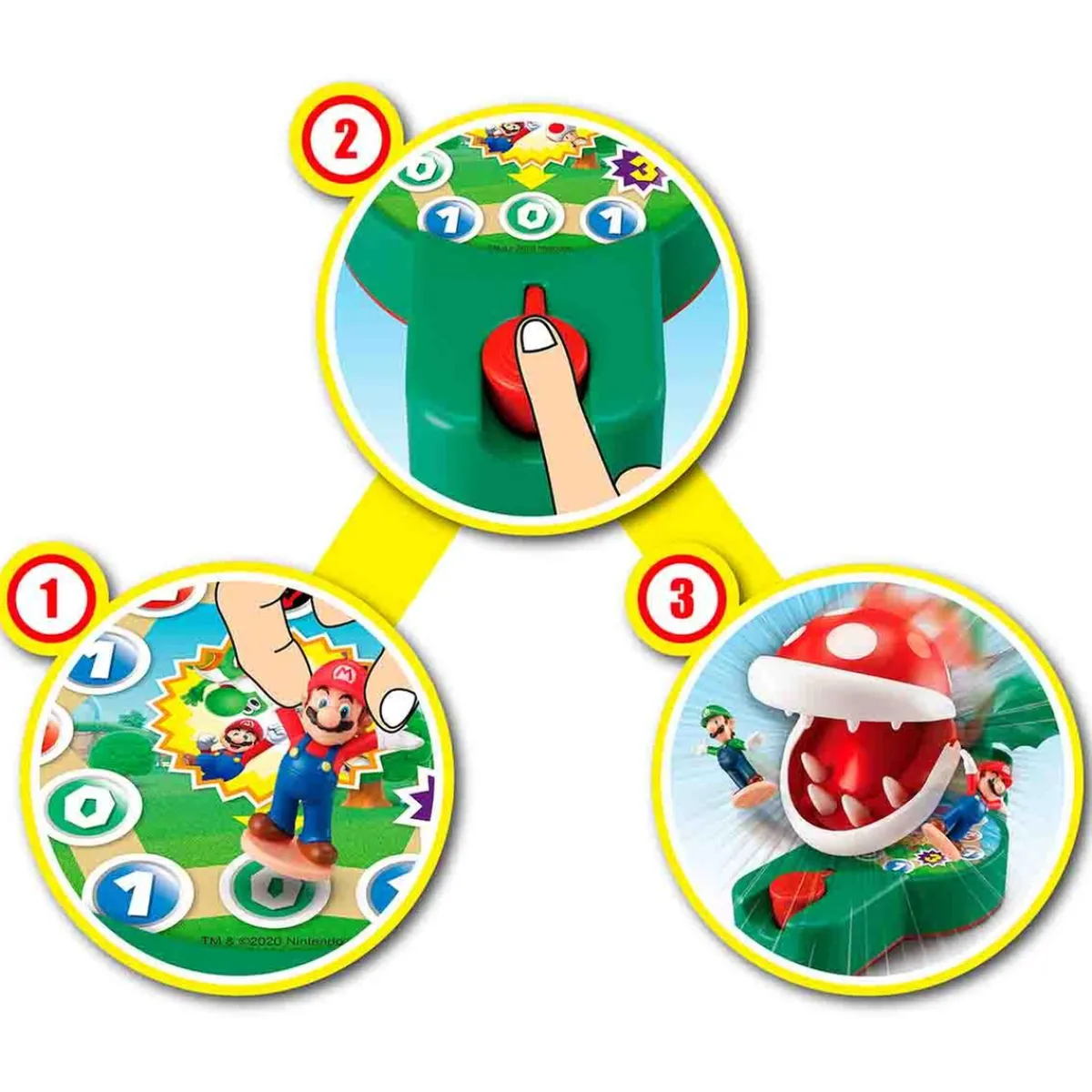 Outlet Super Mario - Piranha Plant Escape! Friki Zone|Juegos Y Puzzles