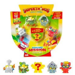 Hot SuperThings - Kazoom Power Mission - Pack de 5 (varios modelos) Figuras De Acción